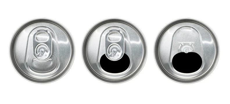 Custom Order Wholesale 202# Eoe Aluminum Easy Open End with Ring Pull Can Lid