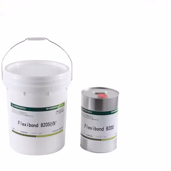Zweikomponenten-Polyurethanklebstoff (Flexibond 8205hv/8200) zum Verkleben und Abdichten zwischen zwei separaten Platten mit ISO/CNAS/SGS